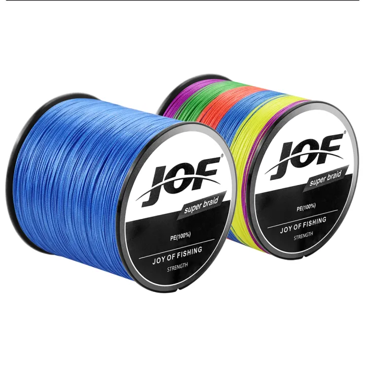 ⚡️สปอตกรุงเทพ⚡JOF X4 100M Fishing Line Multicolor 100 สาย สายเอ็น PE