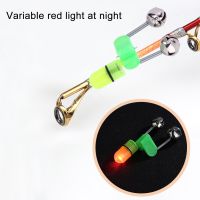 、‘】【； Night Fishing Rod Tip LED Light Twin Bells Ring Fishing Bells Alarm Ideal Indicator For Night Outdoor Fish Tool