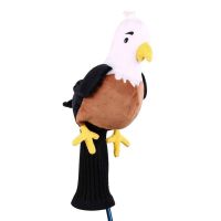 Titleist！PEARLY GATES ANEW FootJoy J.LINDEBERG ☫▥☽ Golf club cover Knitted driver cover Bird stuffed animal hat cover Driver hat cover