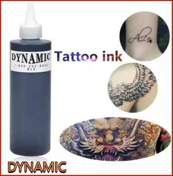 Dynamic Professional Tattoo Ink Black (1 oz) 
