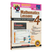 SAP mathematics lessons 4 Singapore mathematics classroom series fourth grade mathematics workbook English original primary school mathematics teaching aid stream learning system Singapore mathematics primary school teaching aid textbook