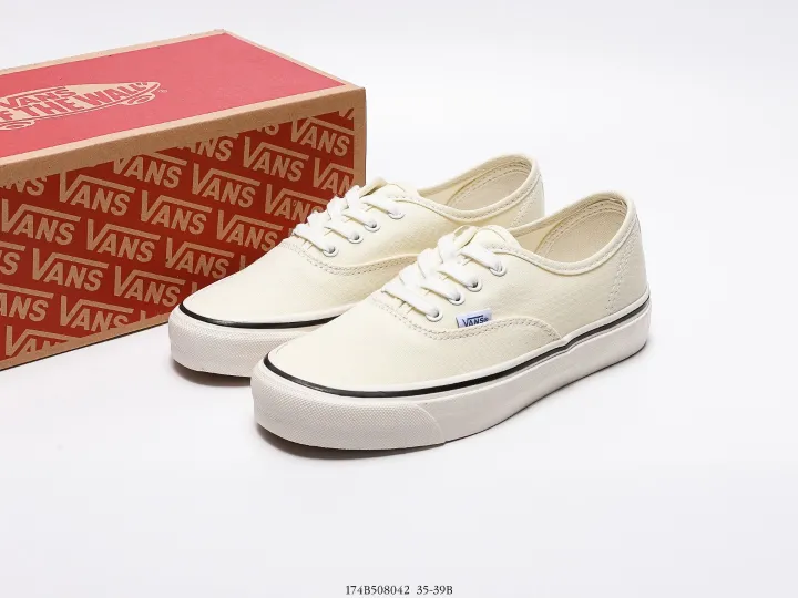 cream vans authentic