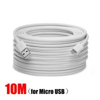 10M Micro USB Extra Long Charging Data Cable for Android Phone Xiaomi Tablets IP Camera CCTV Cable 10m/5m/3/2m/1m Charger Cable