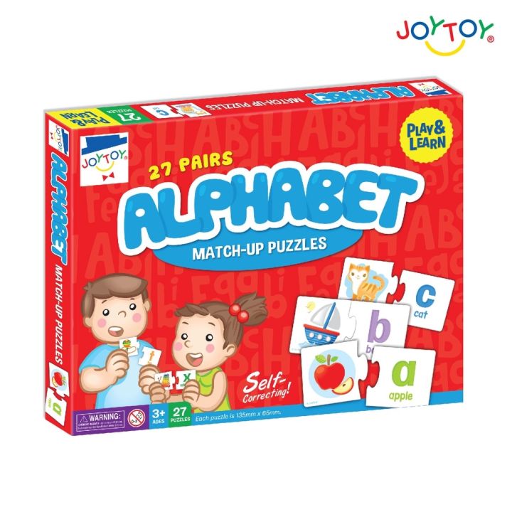 JOYTOY Alphabet Play Learn Match-up Puzzles | Lazada PH