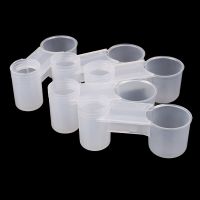 Holiday Discounts 5Pcs Plastic Bird Feeder Clear Water Bottle Drinker Cup Pet Feeding Tools For Pigeon Bird Accessories