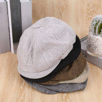 ผู้ชาย Newsboy หมวก R Beret หมวก Casual Strt หมวก Unisex ป่าแปดเหลี่ยมหมวกสำหรับชายฤดูหนาวฤดูใบไม้ผลิ Hiphop Cool หมวก