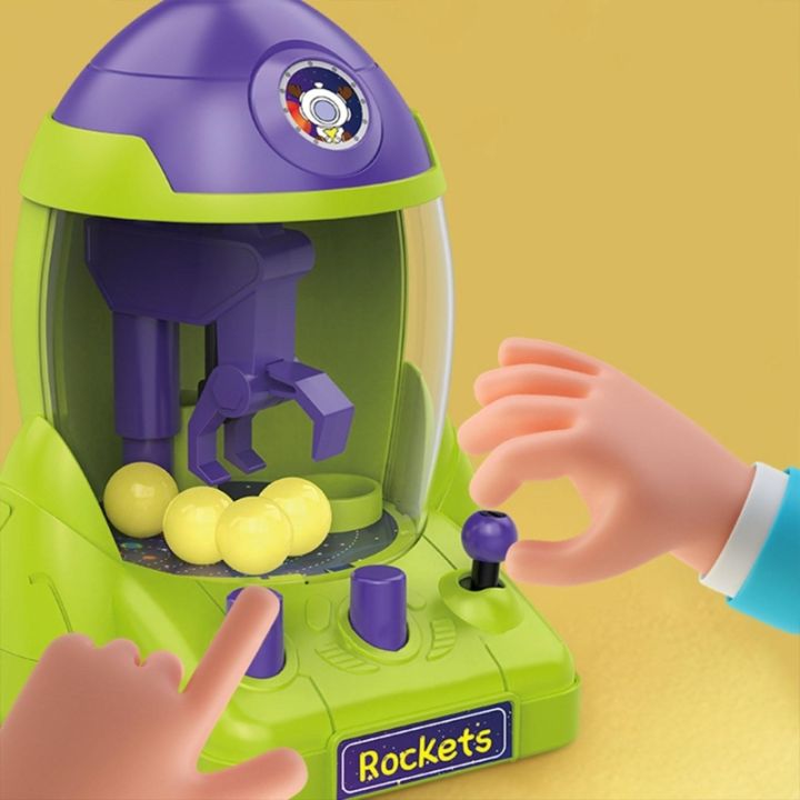 diy-ตุ๊กตาเครื่องก้ามปูของเล่นเด็กไข่บิดเกมส์ที่ได้เคลื่อนไหว-mini-claw-จับเครนของเล่นเหรียญ-candy-เครื่องคริสต์มาสของขวัญ