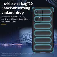 Air-bag Silicon Case for Samsung Galaxy S23 S22 S21 Plus Note 20 Ultra A13 A53 A73 A22 A32 5G A14 Bumper Lens Protect Soft Cover Smartphone Lenses