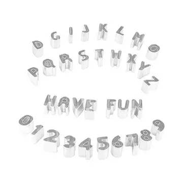 Letter Cookie Cutters, Buy Alphabet Cookie Cutters Online