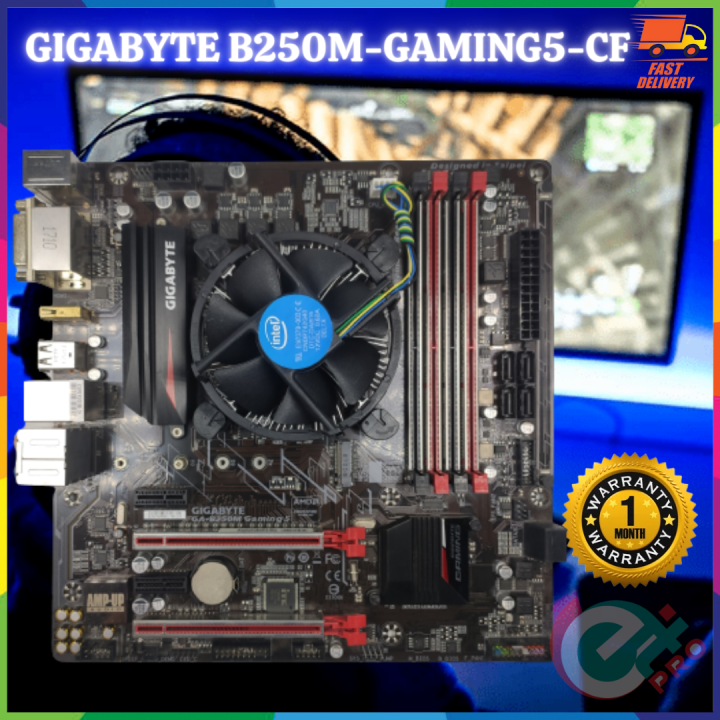 MOTHERBOARD GIGABYTE B250MGAMING 5 CF REFURBISHED Lazada