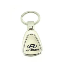 พวงกุญแจตกแต่ง Keyfob ที่วางจี้พวงกุญแจรถสำหรับ Hyundai Accent Avega Atoz H1 Atos Getz Verna I30 I20 I10 I40 Tucson Avante IQ Kona Elantra IX25 IX30 IX45