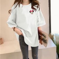 2031 Plus Size M-5XL Women Murah Wanita Lengan Pendek  T shirt Perempuan Tops Clothes Loose Tshirt Tshirt Woman Tops Girls Student Korean Style Ladies Kurung Moden 宽松T恤女裝上衣女生短袖衣服