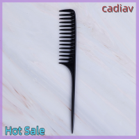 Cadiav 1ชิ้นหวีปลายหางแปรงทำผมซาลอนเครื่องมือทำผมผมหวีนวดศรีษะกว้าง Diy