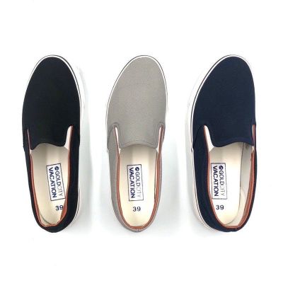 รองเท้าผ้าใบ สลิปออน Slip-On GoldCity NS011