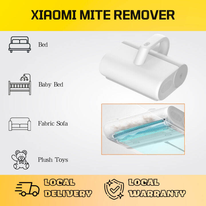Xiaomi Handheld Dust Mite Vacuum Cleaner 50℃ UV Light Mites killer