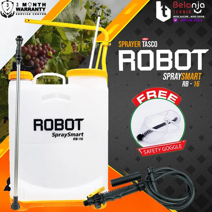 ROBOT Sprayer TASCO Manual RB 16 Knapsack 16 Liter Alat Semprot Hama ...