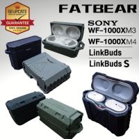 ์์๋NJ จัดส่งฟรี  เคส FATBEAR Tactical Military Grade สำหรับ Sony WF-1000XM4 / WF-1000XM3 / LinkBuds WF-L900 / LinkBuds S WF-LS900N