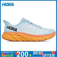 Hoka Women’s Clifton 8 Summer Song / Ice Flow 1121375-SSIF รองเท้าวิ่ง ผู้ชาย ผู้หญิง  รองเท้าลำลอง รุ่นท็อป โดดเด่นด้วยการออกแบบและสีที่สวย