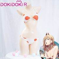 ชุดว่ายน้ำคอสเพลย์ Dokidoki-R เซ็กซี่ชุดปีศาจเลือดสีขนาดพิเศษสำหรับผู้หญิง,S-3XL ขนาดกำลังดีของผู้ชาย