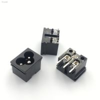 A037 1pcs 3 Pins IEC320 C6 Power Inlet Socket Connector AC 250V 2.5A Panel Embedded