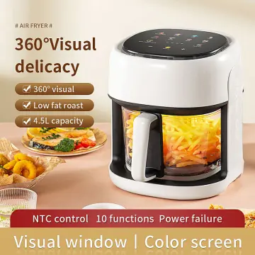 220V 4.5L Electric Air Fryer Without Oil Home Cooking Intelligent  Temperature Control Timing Function Deep