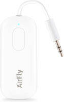 Twelve South AirFly Pro | Wireless Transmitter/Receiver with Audio Sharing for up to 2 AirPods/Wireless Headphones to Any Audio Jack for use on Airplanes, Boats or in Gym, Home, auto AirFly Pro Receiver