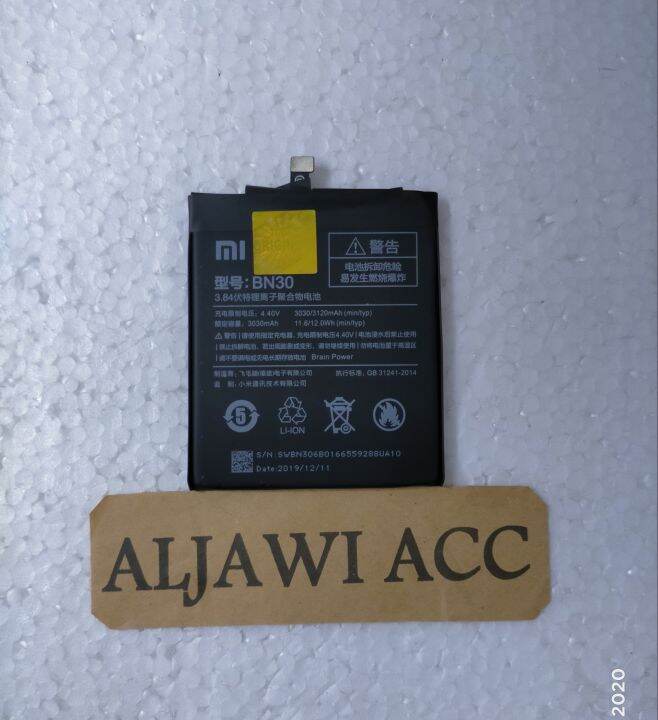 Baterai Batre Battery Hp Xiomi Xiaomi Redmi 4A BN30 Original Battery Hp