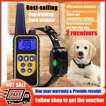 Best big clearance dog shock collar