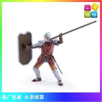 ? Genuine and exquisite model PAPO long-haired knight simulation castle figure medieval animal model childrens cognitive toys 39756