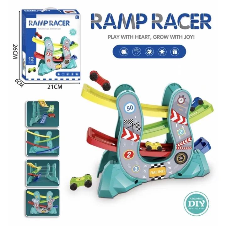 [TAT]Multilayer Magic Racing Cars Model Toys Ramp Racer Track With ...