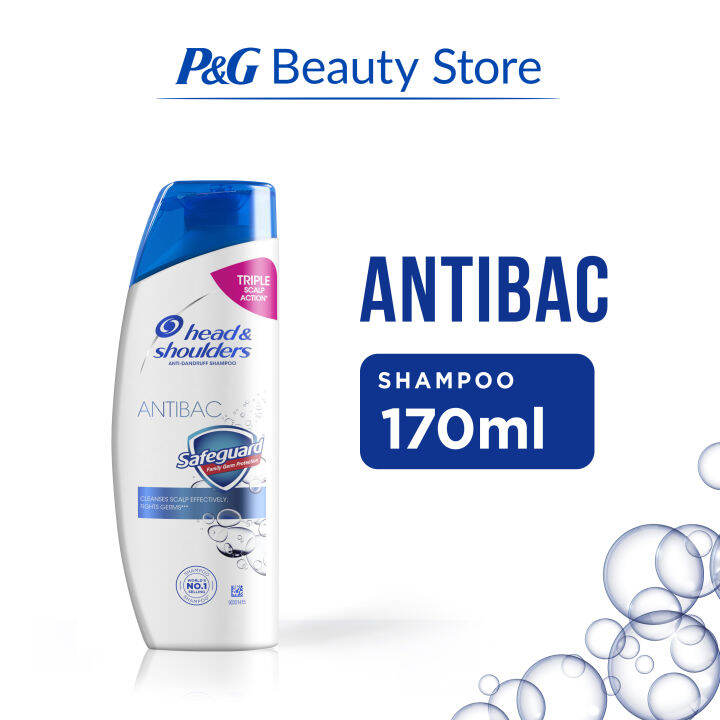 Head & Shoulders Hair Shampoo Antibac 170mL Lazada PH