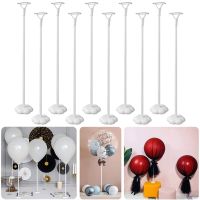 6Pcs Balloon Stand Base Balloon Holder Column Support For Adult Kids Birthday Party Decor Baby Shower Wedding Decor Supplies New