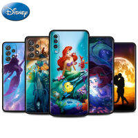 Like 2023】The Little Mermaid Anime Case For Samsung Galaxy A50 A73 A53 A70 A20 A33 A13 5G A03 Not 20 Ultra Black Soft Capa Phone Cover 【hot】