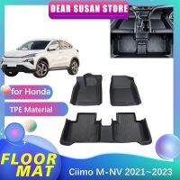 Car Special Floor Pad for Honda Ciimo MNV M-NV 2021 2022 2023 Waterproof Full Cover Space Ttrunk Mat Decoration Rug Accessories