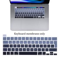 (Hulux electron) สายรุ้งสีซิลิโคนสเปนเคสผิวแป้นพิมพ์สำหรับ MacBook Pro Pro 16 2019 A2141 M1ชิป A2338/A2251/A2289 2020