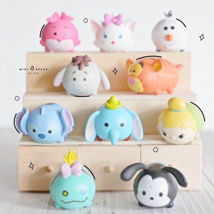 tsum-tsum-ตุ๊กตาตัวกลมตกแต่งบ้าน-โมเดลตั้งหน้ารถ-ชุด-10-แบบ