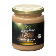 Bơ Đậu Phộng Giòn Hữu Cơ, Erdnussmus, Crunchy Peanut Butter 250g