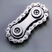 New Fidget Toys Bike Chain for Adults Metal Fidget Spinner Toys Anti Stress Anxiety Desk Toy Sprockets Flywheel Fingertip Gyro