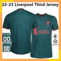 （ALL IN STOCK 2023）  Liverpool Jersey Third 22-23 Size S-5XL Men Football Jersey