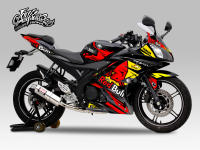 สติ๊กเกอร์แต่งลายรถ YAMAHA YZF R15 (โมเดลเก่า) ลาย REDBULL