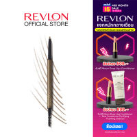 [สินค้าใหม่] Revlon ColorStay Micro Brow Pencil เรฟลอน คัลเลอร์สเตย์ ไมโคร บราว เพนซิล (ดินสอเขียนคิ้ว, สวยคมชัดติดทน, เครื่องสำอาง)