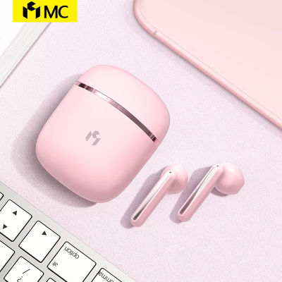 MC BH141 Wireless Bluetooth Headphone Women Headset Stereo Bluetooth 5.0 Earbuds Touch Control Noise Cancelling