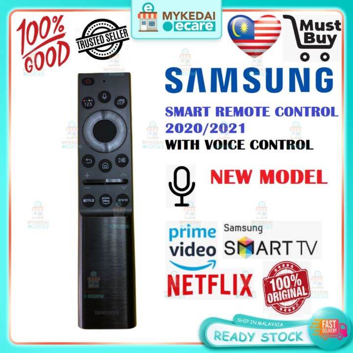 Samsung remote control smart TV QLED with voice control Lazada