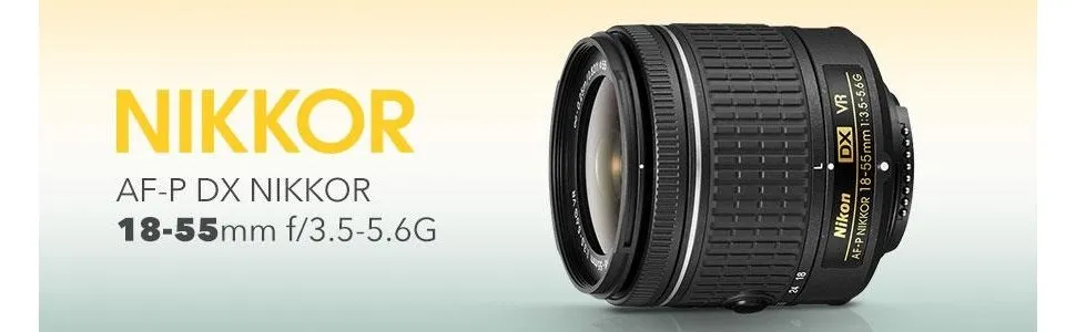 Nikon AF-P DX NIKKOR 18-55mm f/3.5-5.6G VR Lens [Kit lens, No Box]  Lazada PH
