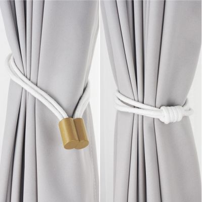 【CW】 Zollor 1PCS Magnetic Curtain Bandage Buckle Textile Accessories Clip Rope