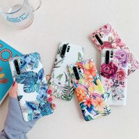 [Beike electronic] Vintage กล้วย Leaf ดอกไม้โทรศัพท์กรณีสำหรับ Samsung Galaxy S22 Ultra S21 Plus S20 S10 S9 S8 Plus หมายเหตุ20 10 Soft IMD ปกหลัง