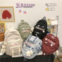 Japanese High School Girls Backpack School Bags for Teenage Girls Multi Pockets New Kawaii Backpack Women Harajuku Cute Mochila