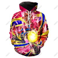 Sudadera con capucha de Dragon Ball para niño, camiseta de manga larga con capucha, Top informal, ropa para niño 2023