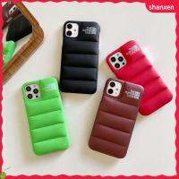 SHANXEN ดีไซน์เสื้อขนเป็ดกันกระแทกกันตกสำหรับ iPhone ซีรีส์เคสโทรศัพท์มือถือเคสโทรศัพท์ปลาปักเป้า