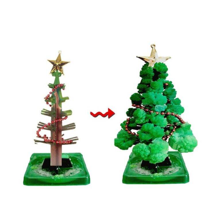 smilewil-ต้นคริสต์มาส-ต้นไม้วิทยาศาสตร์-ของเล่น-magic-growing-christmas-tree-ของขวัญคริสต์มาส